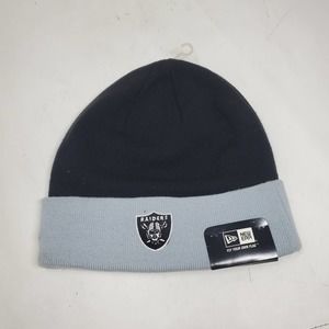 New Era NFL Las Vegas Raiders Logo 2 Tone Beanie Cap MD3